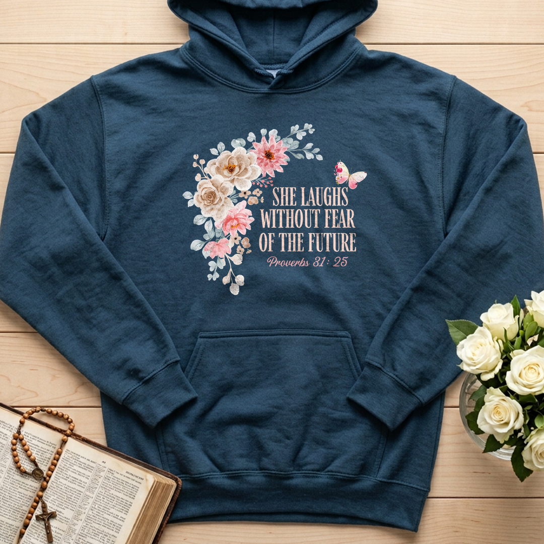 She Laughs Without Fear Of The Future Proverbs 31.25 01