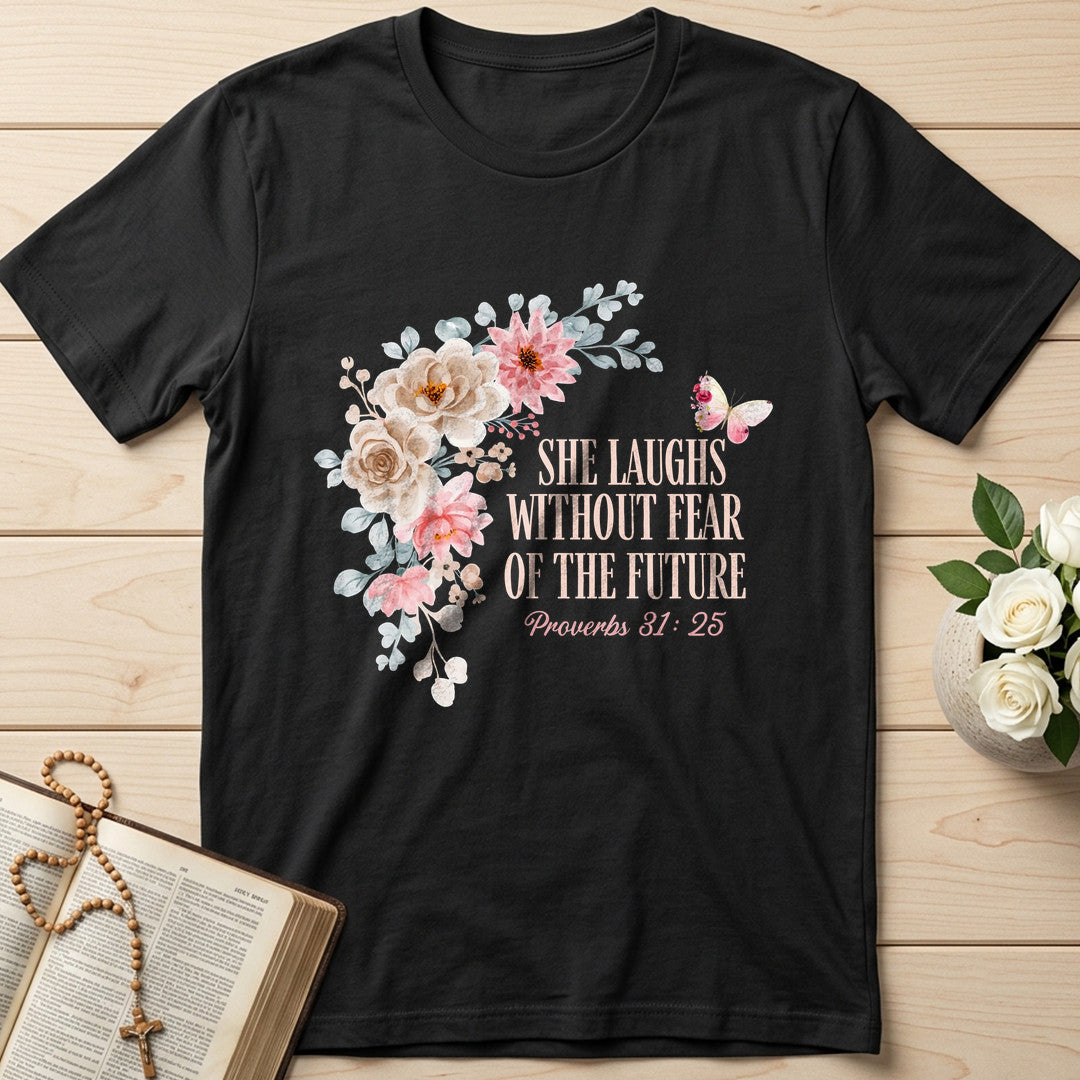 She Laughs Without Fear Of The Future Proverbs 31.25 01