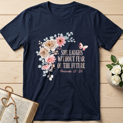 She Laughs Without Fear Of The Future Proverbs 31.25 01