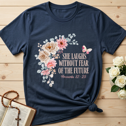 She Laughs Without Fear Of The Future Proverbs 31.25 01