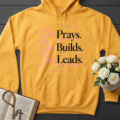 She Prays She Builds She Leads Proverbs 31 01