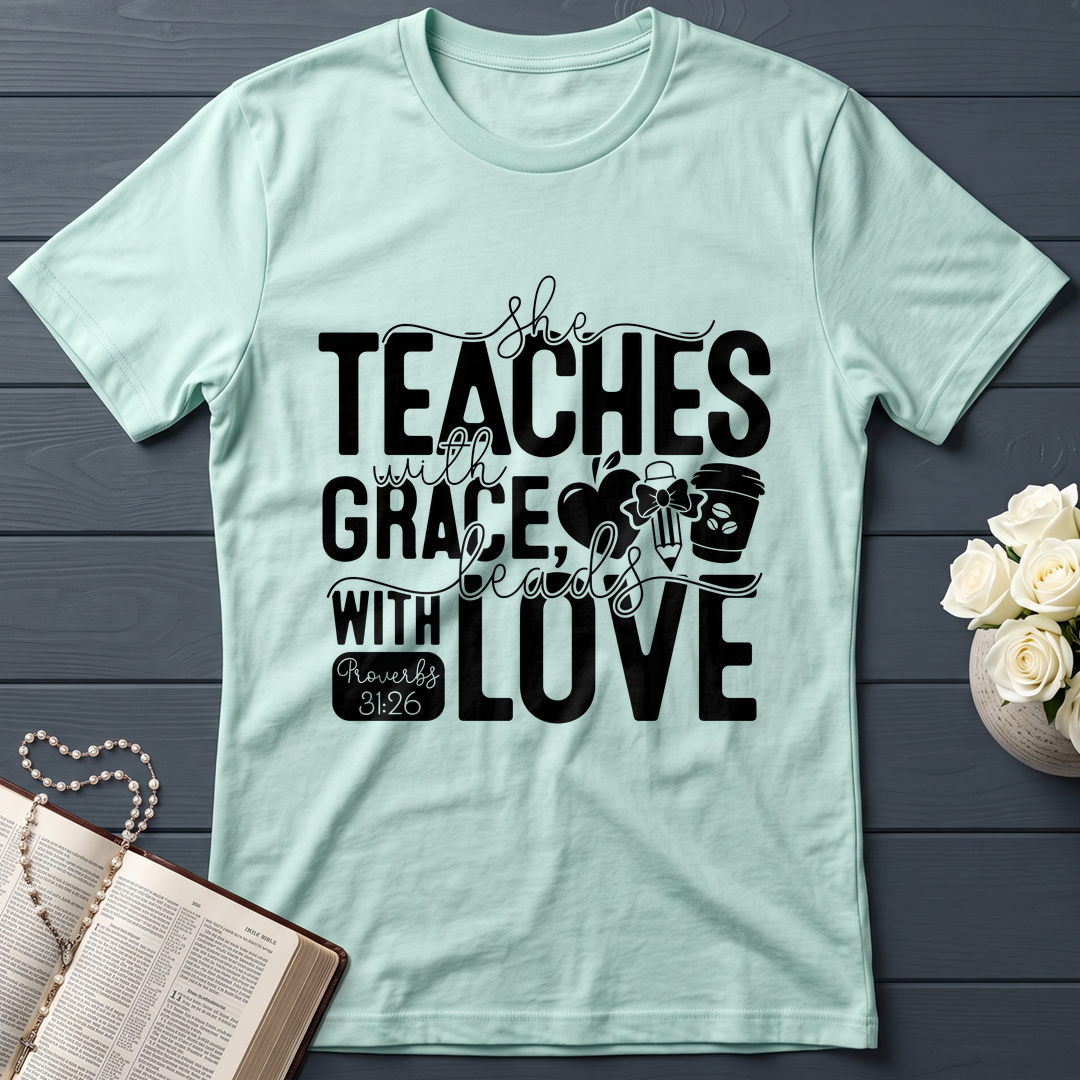 She Teaches With Grace Beads With Love Proverbs 31.26 01
