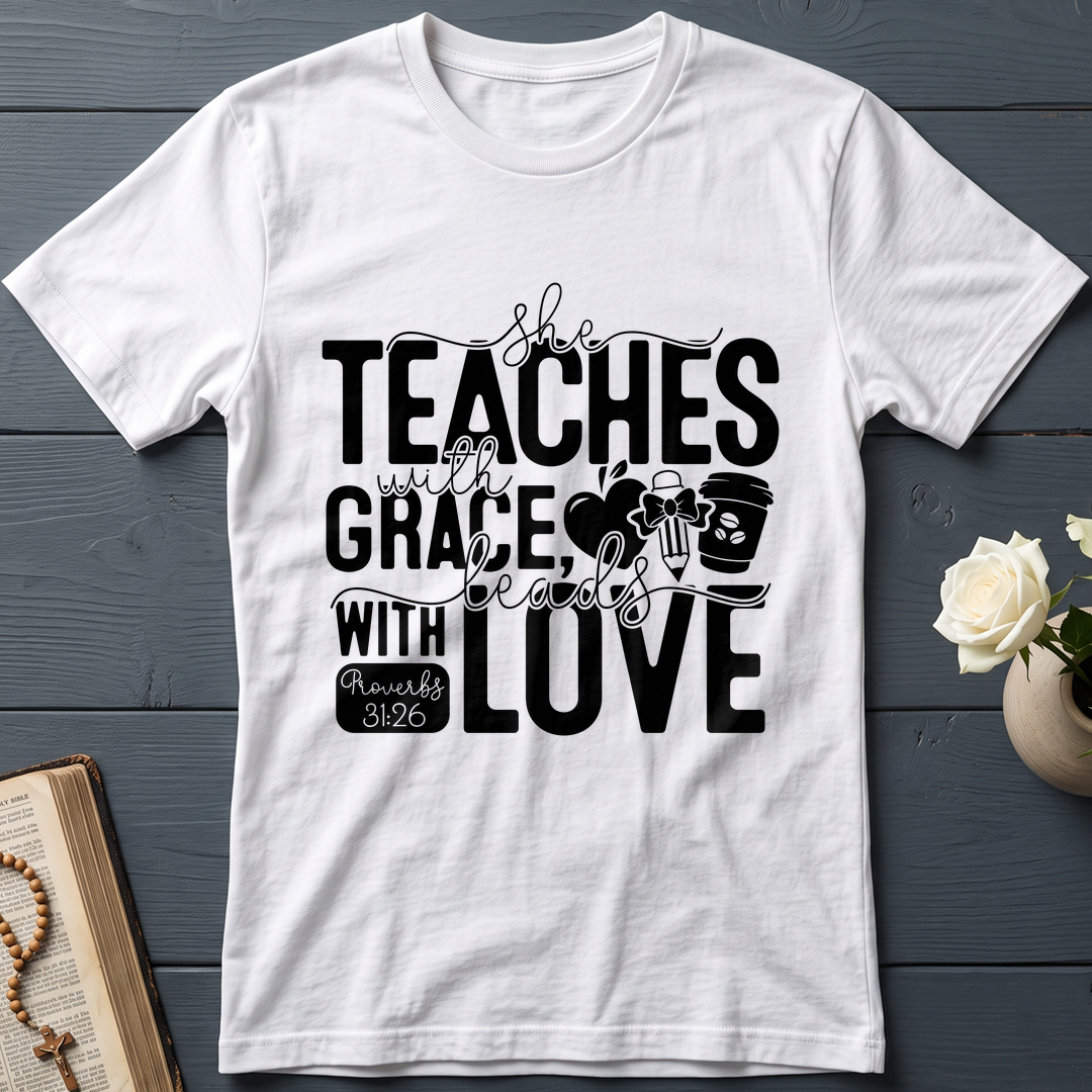 She Teaches With Grace Beads With Love Proverbs 31.26 01
