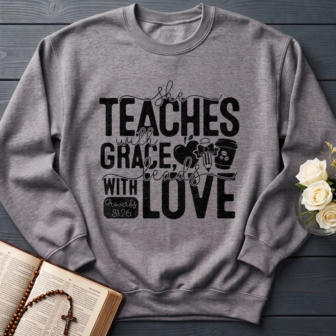 She Teaches With Grace Beads With Love Proverbs 31.26 01