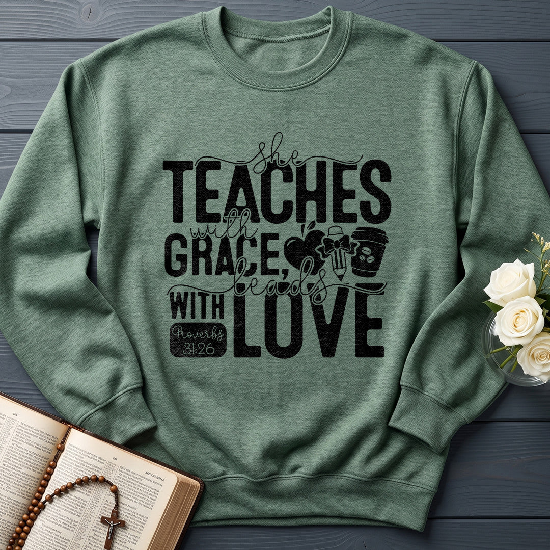 She Teaches With Grace Beads With Love Proverbs 31.26 01