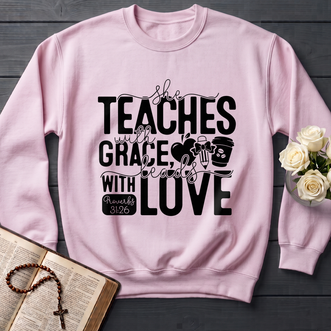 She Teaches With Grace Beads With Love Proverbs 31.26 01