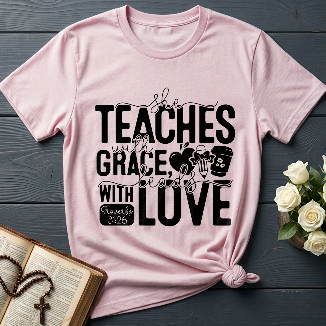 She Teaches With Grace Beads With Love Proverbs 31.26 01