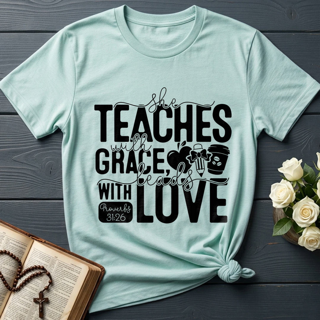 She Teaches With Grace Beads With Love Proverbs 31.26 01