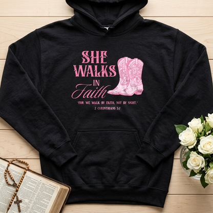She Walks In Faith 2 Corinthians 5.7 01