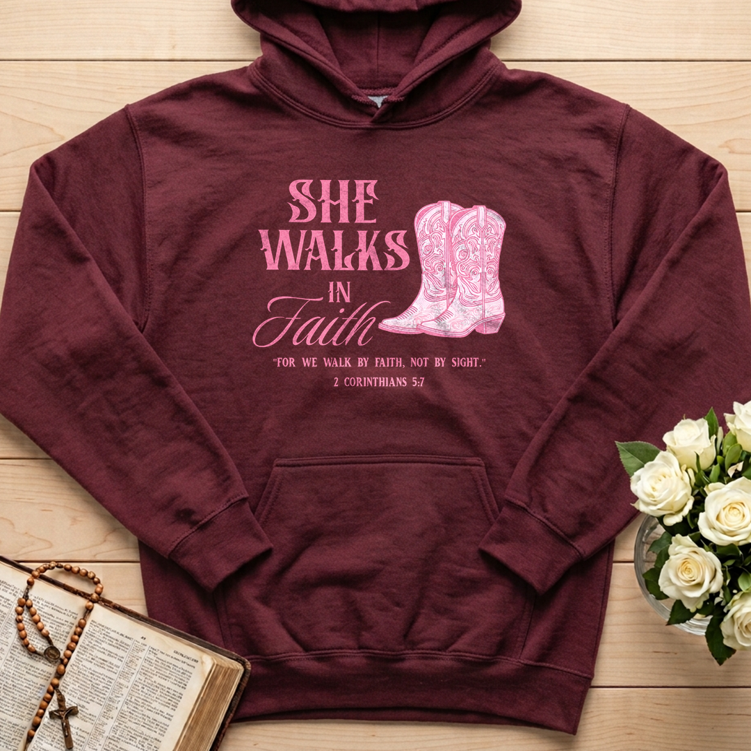 She Walks In Faith 2 Corinthians 5.7 01