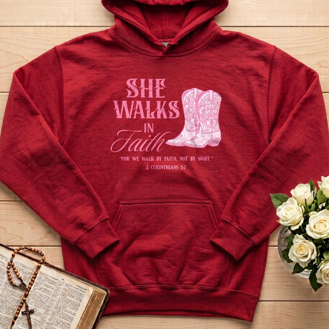 She Walks In Faith 2 Corinthians 5.7 01