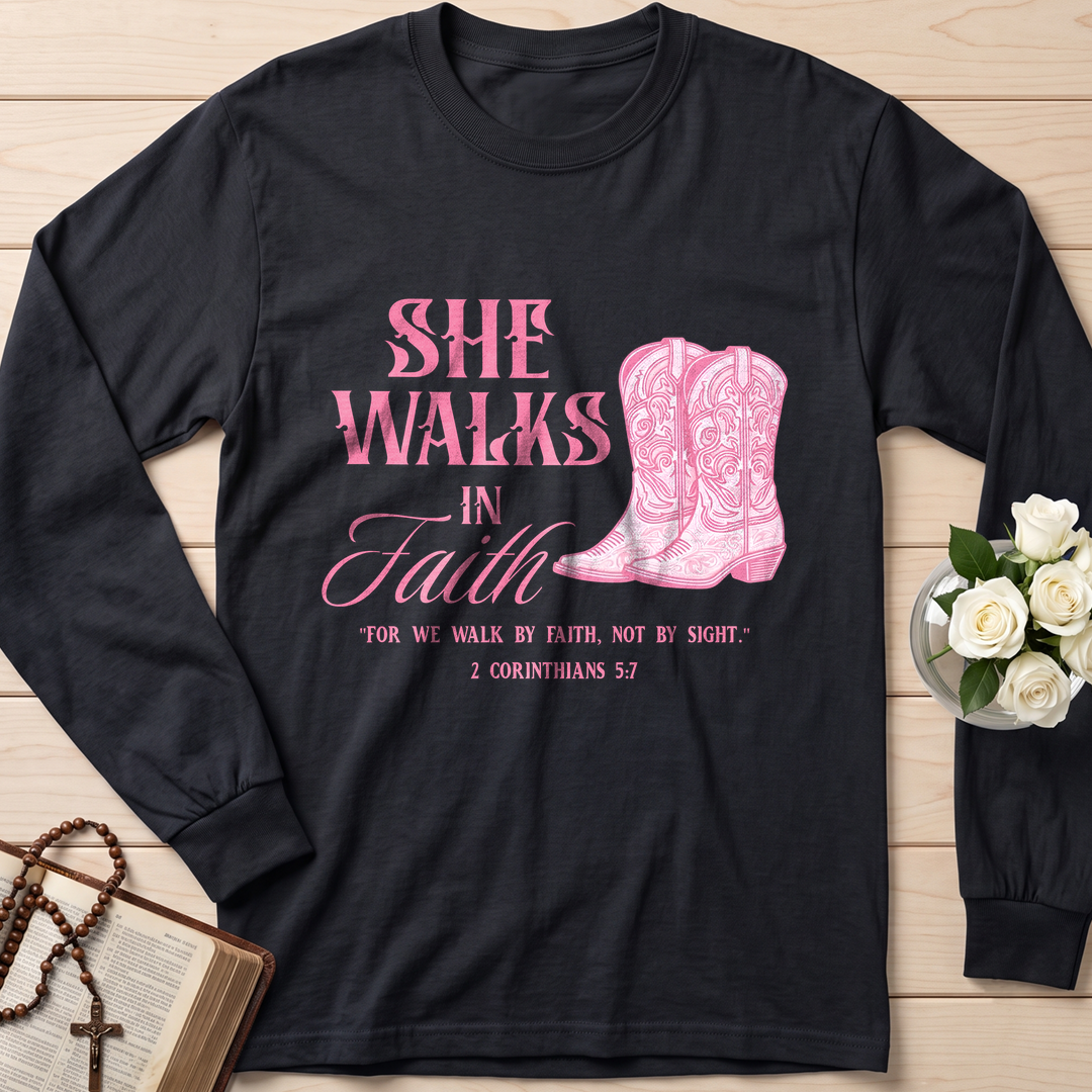 She Walks In Faith 2 Corinthians 5.7 01