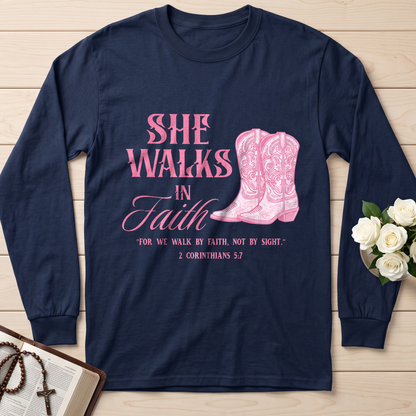 She Walks In Faith 2 Corinthians 5.7 01