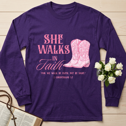 She Walks In Faith 2 Corinthians 5.7 01
