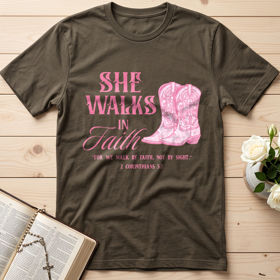 She Walks In Faith 2 Corinthians 5.7 01
