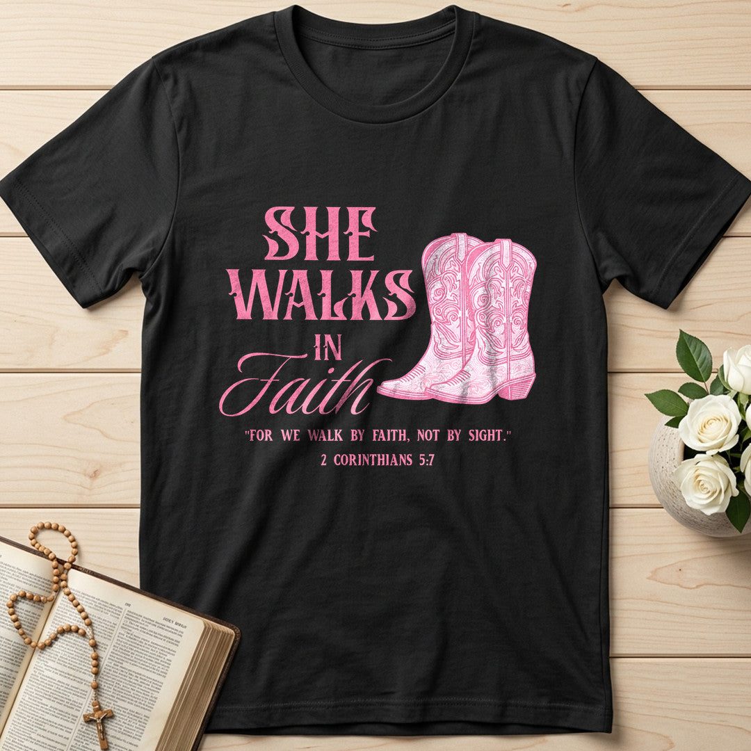 She Walks In Faith 2 Corinthians 5.7 01