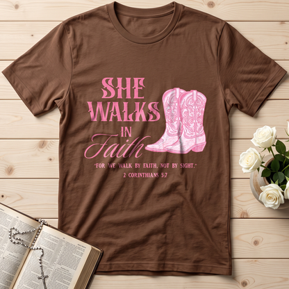 She Walks In Faith 2 Corinthians 5.7 01