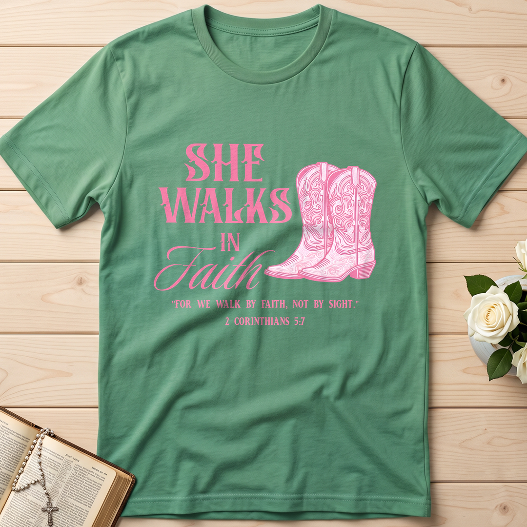She Walks In Faith 2 Corinthians 5.7 01