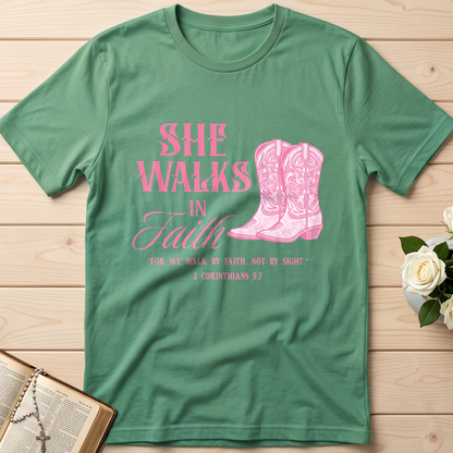 She Walks In Faith 2 Corinthians 5.7 01