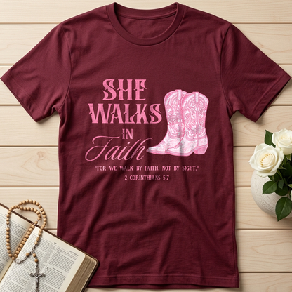 She Walks In Faith 2 Corinthians 5.7 01