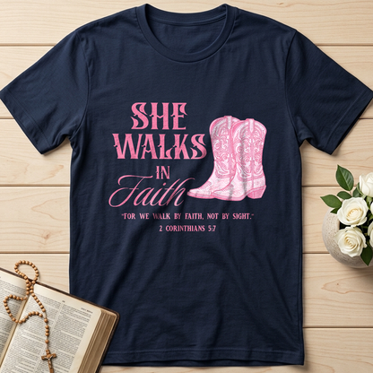 She Walks In Faith 2 Corinthians 5.7 01