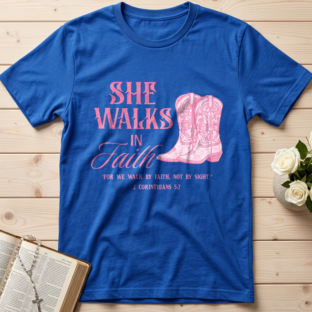 She Walks In Faith 2 Corinthians 5.7 01