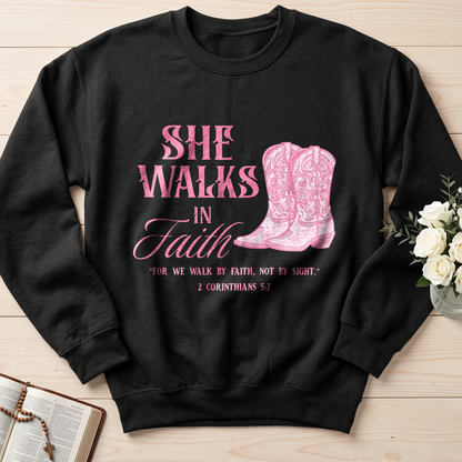 She Walks In Faith 2 Corinthians 5.7 01