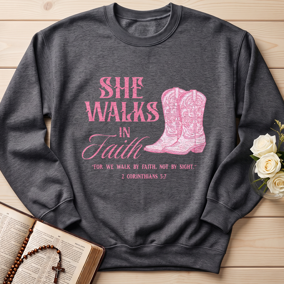 She Walks In Faith 2 Corinthians 5.7 01