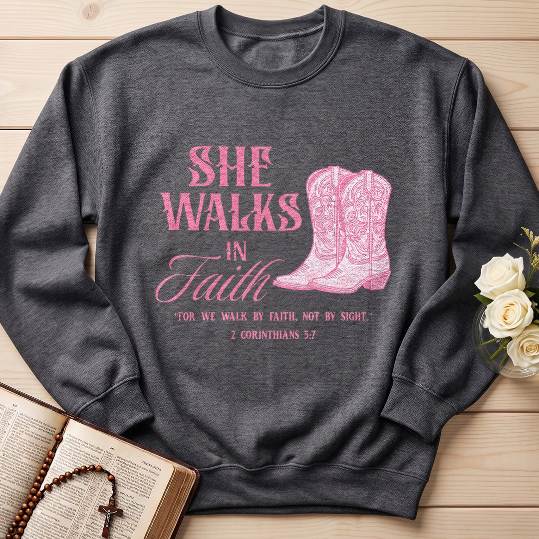 She Walks In Faith 2 Corinthians 5.7 01