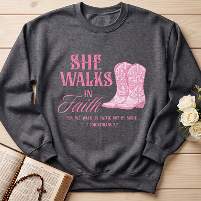 She Walks In Faith 2 Corinthians 5.7 01