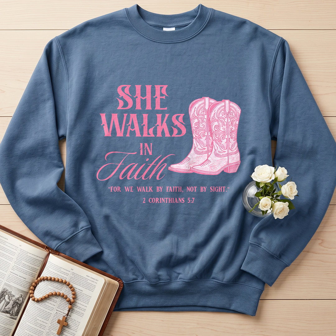 She Walks In Faith 2 Corinthians 5.7 01