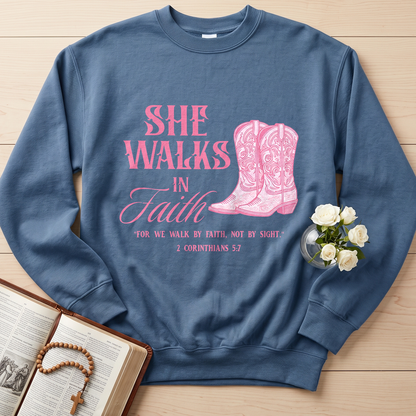 She Walks In Faith 2 Corinthians 5.7 01