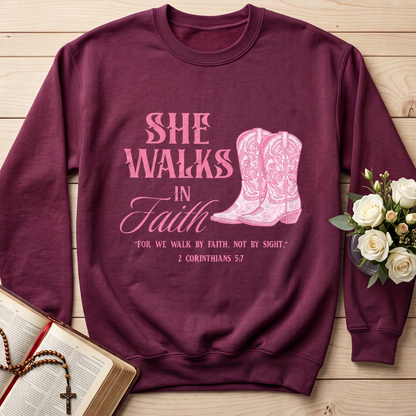 She Walks In Faith 2 Corinthians 5.7 01