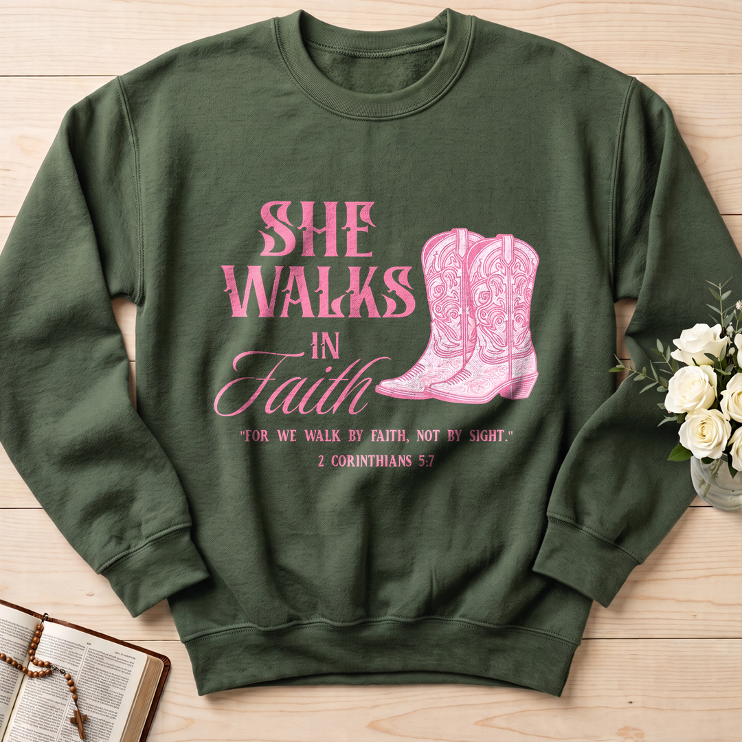 She Walks In Faith 2 Corinthians 5.7 01