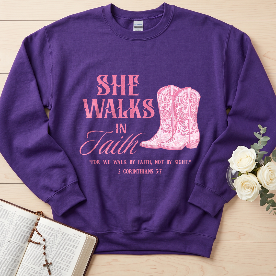 She Walks In Faith 2 Corinthians 5.7 01