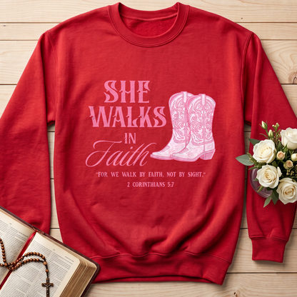 She Walks In Faith 2 Corinthians 5.7 01