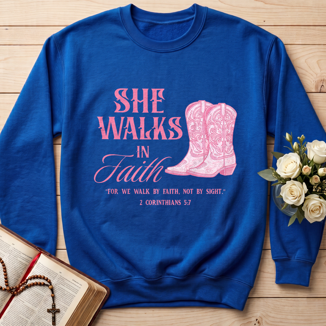 She Walks In Faith 2 Corinthians 5.7 01