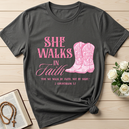 She Walks In Faith 2 Corinthians 5.7 01