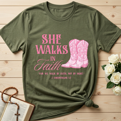 She Walks In Faith 2 Corinthians 5.7 01