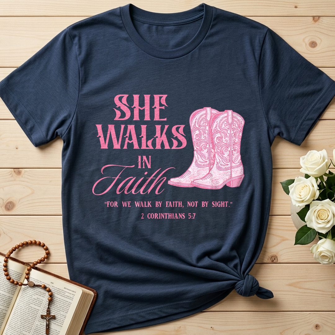 She Walks In Faith 2 Corinthians 5.7 01
