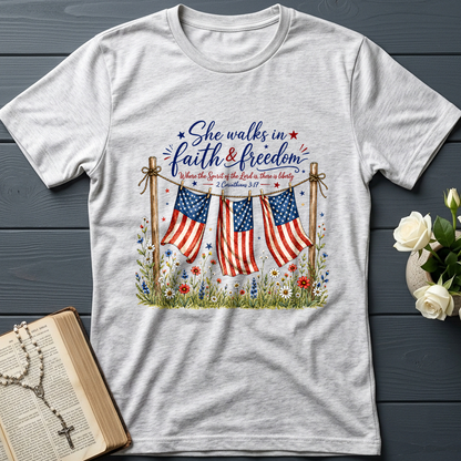 She Walks In Faith Freedom 2 Corinthians 3.17 01