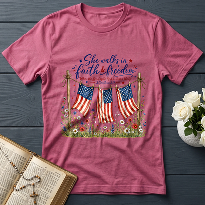 She Walks In Faith Freedom 2 Corinthians 3.17 01