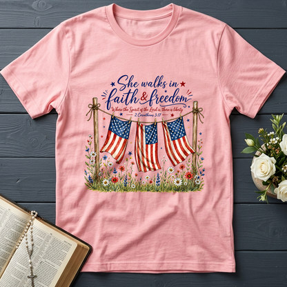 She Walks In Faith Freedom 2 Corinthians 3.17 01