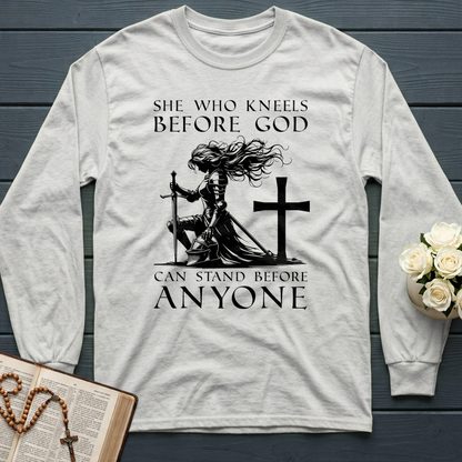 She Who Kneels Before God Can Stand Before Anyone 01