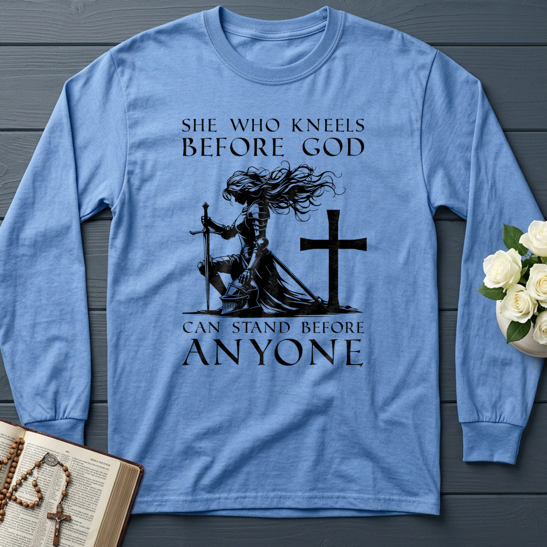 She Who Kneels Before God Can Stand Before Anyone 01
