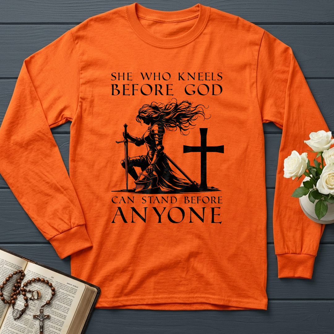 She Who Kneels Before God Can Stand Before Anyone 01