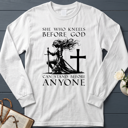 She Who Kneels Before God Can Stand Before Anyone 01