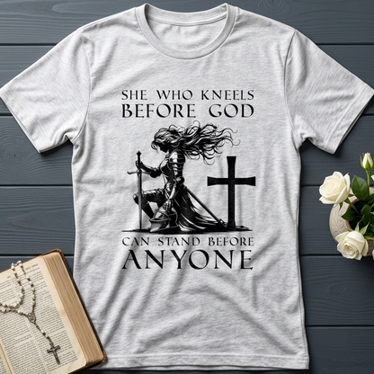 She Who Kneels Before God Can Stand Before Anyone 01