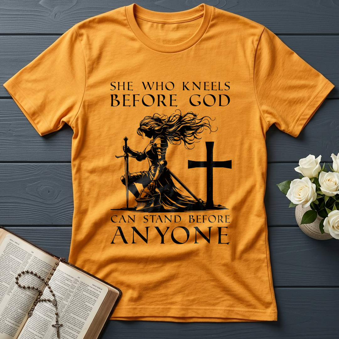 She Who Kneels Before God Can Stand Before Anyone 01