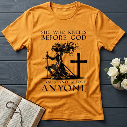 She Who Kneels Before God Can Stand Before Anyone 01